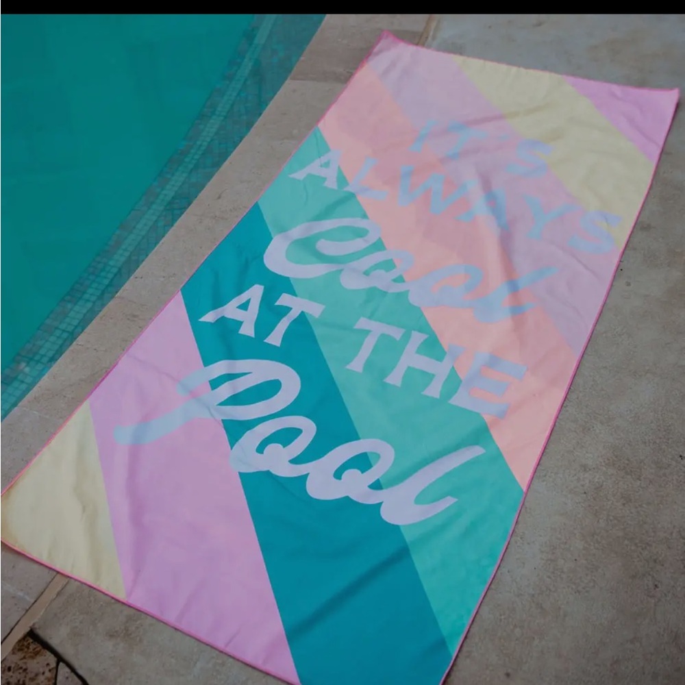 Katydid Colorful Poolside Towel